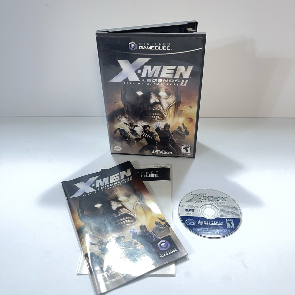 XMen Legends 2 Rise of Apocalypse GameCube 2005 CIB